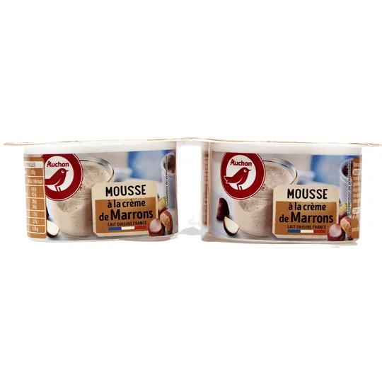 Mousse aux marrons