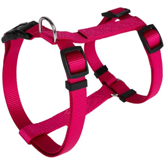 Harnais Basic Confort T2 Fuchsia pour Chien 20mm 52/80cm