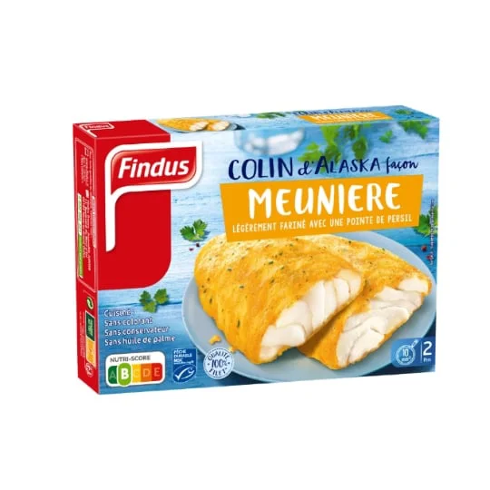 Colin d'alaska façon meunière pérsil