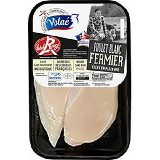 Filets de poulet blanc fermier Normand