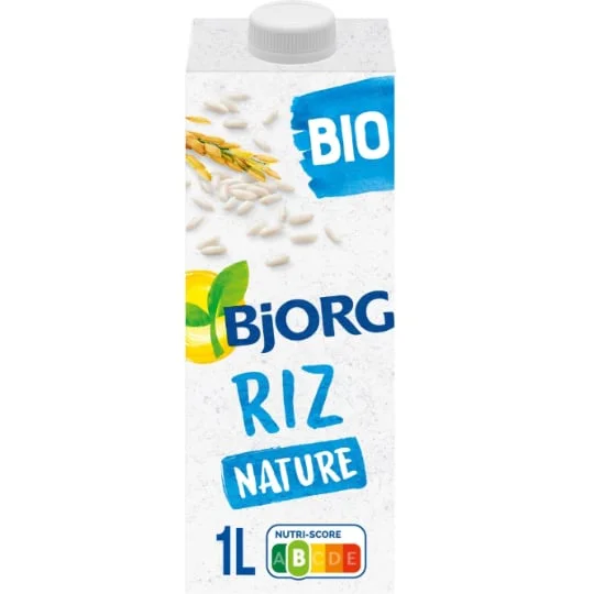 Boisson végétale riz bio