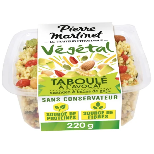 Salade Végétale taboulé à l'avocat