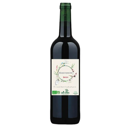 Ethicdrinks biodiversité vin rouge merlot