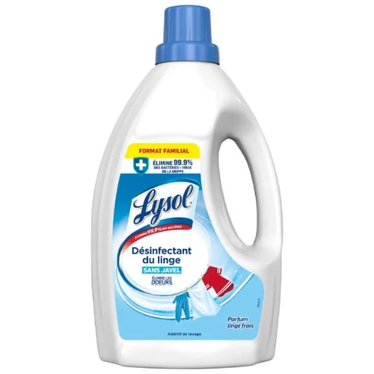 Lessive Liquide Désinfectant Linge Frais