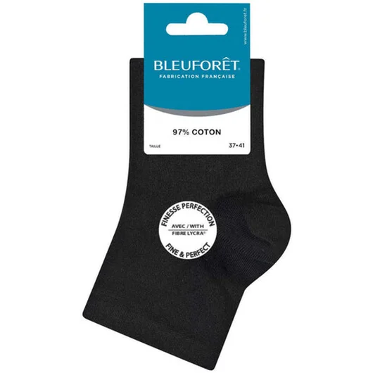Socquettes Finesse Perfection Noir TU