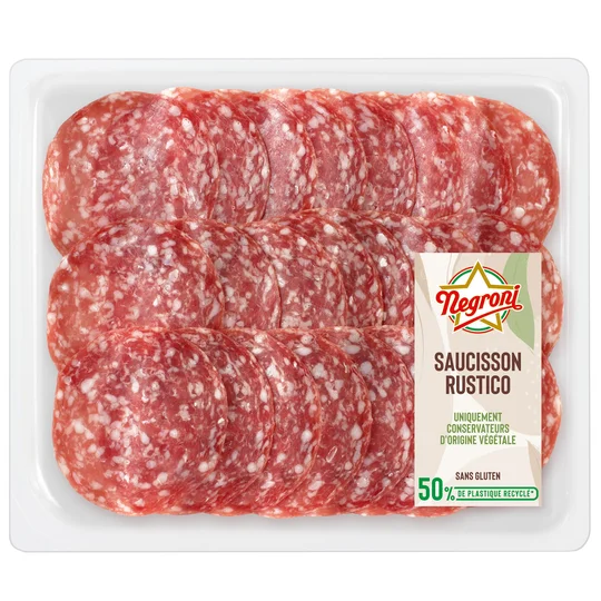 Saucisson Rustico sec Italien pur porc