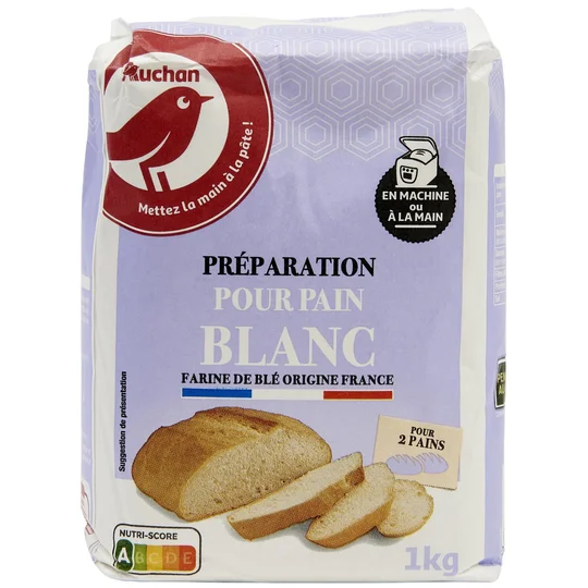 Farine préparation pour pain blanc T65