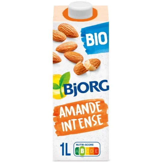 Boisson végétale lait d'amande intense Bio