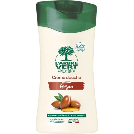 Crème de douche Arbre vert A l'argan - Bien être