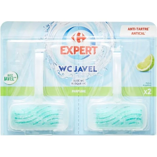 Blocs WC javel parfum citron vert