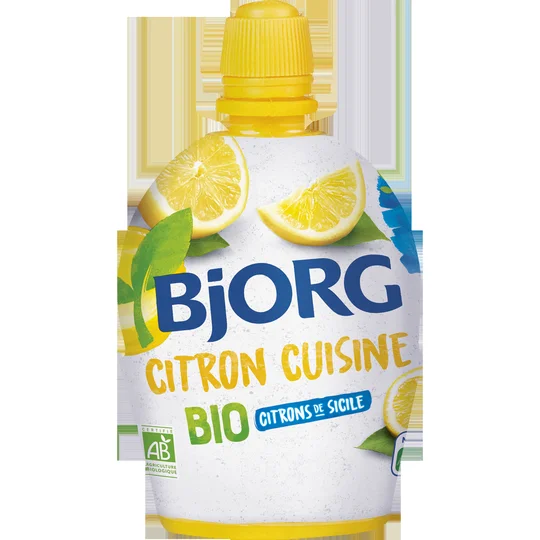 Jus de citron bio