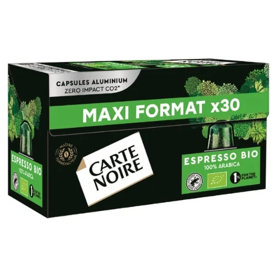 Café capsules Compatibles Nespresso Espresso bio