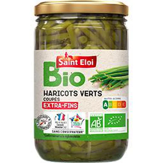 Haricots verts coupé extra-fins BIO