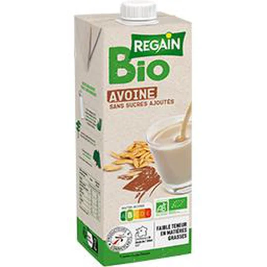 Boisson à l'avoine sans sucres ajoutés BIO