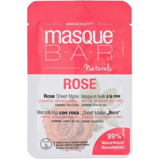 Masque En Tissu Naturals Rose