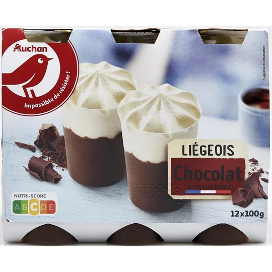 Liégeois au chocolat
