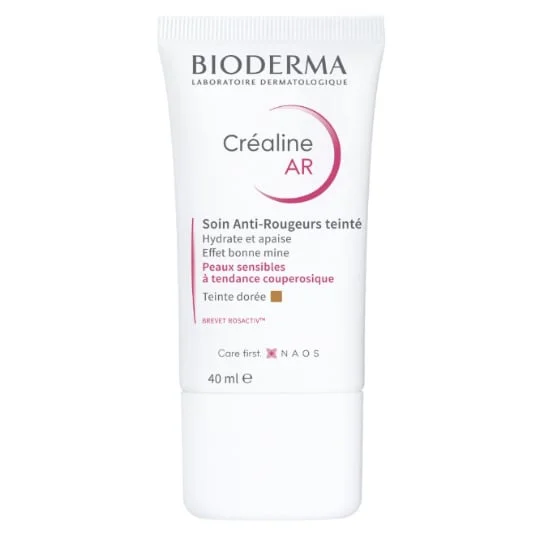 Crème teintée Créaline AR anti-rougeurs doré