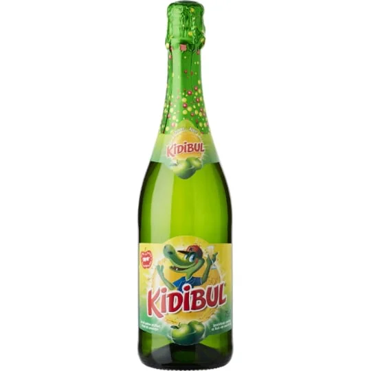 Boisson pétillante pomme à base de jus de fruits