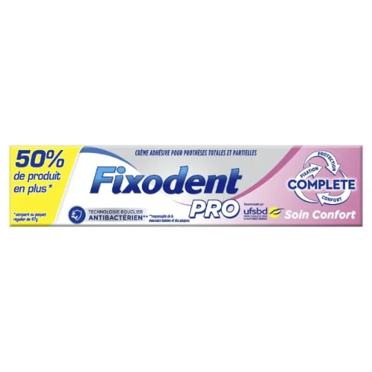Crème Adhésive Fixation Pro Complete Soin Confort