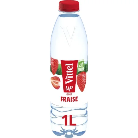 Eau aromatisée fraise Bio