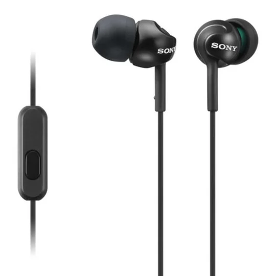 Ecouteurs Intra-Auriculaires Ex110Ap Noirs