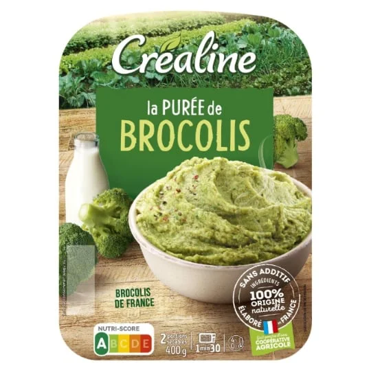 Purée fraîche de brocolis