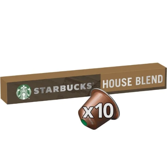 Café capsules Compatible Nespresso House Blend intensité 8 By Nespresso