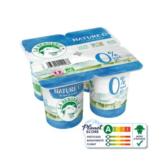 Yaourt Au Lait De Brebis 0% Bio