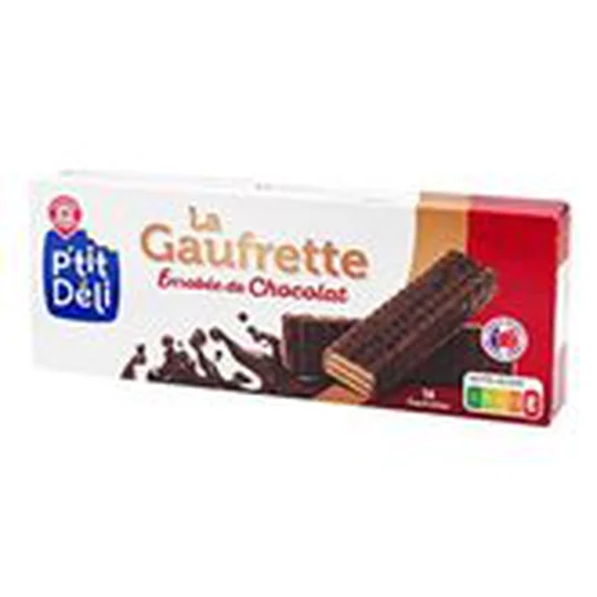 Gaufrettes Enrobées chocolat