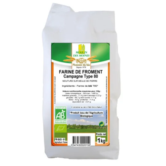 Farine de Froment Campagne Type T80