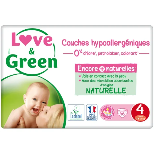 Couches bébé taille 4 : 7 -14 kg