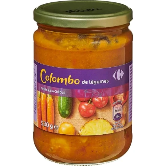 Colombo de légumes à la créole