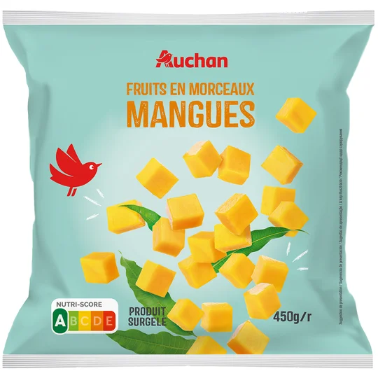 Mangues en morceaux