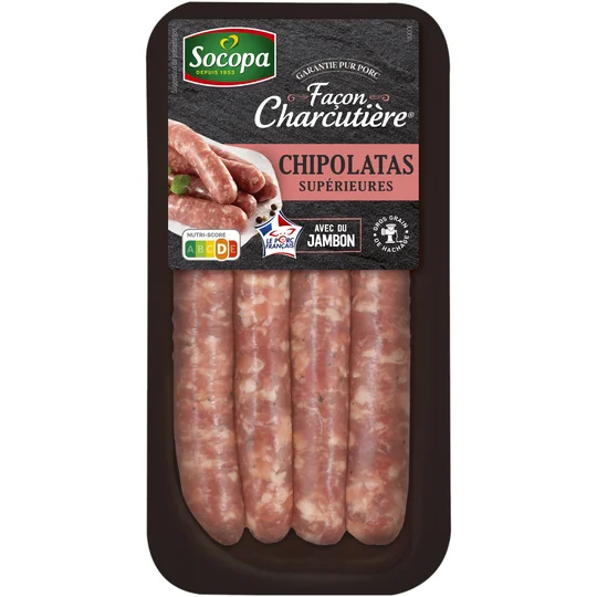 Chipolatas façon charcutière x4