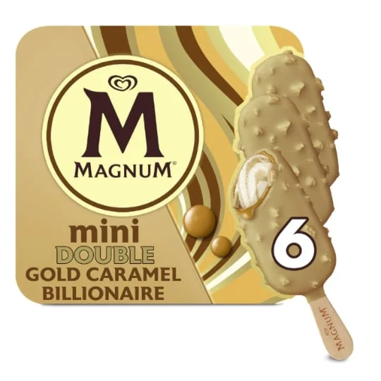 Glace Mini Bâtonnet Double Gold Caramel Billionaire
