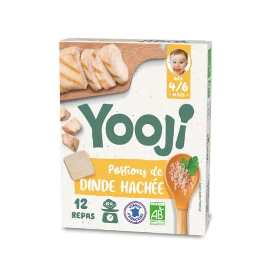 Viande hachée Bio Dinde - dès 6 mois