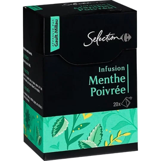 Infusion menthe poivrée