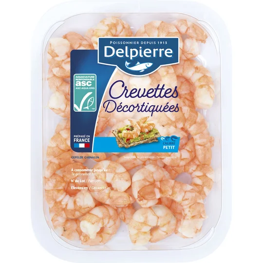 Crevettes décortiquées ASC