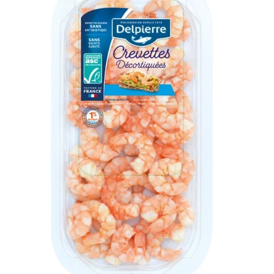 Crevettes décortiquées