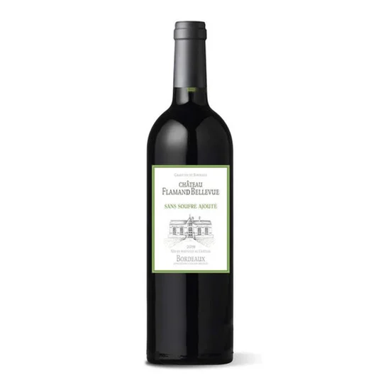 Aop Bordeaux rouge Sans Soufre Ajouté