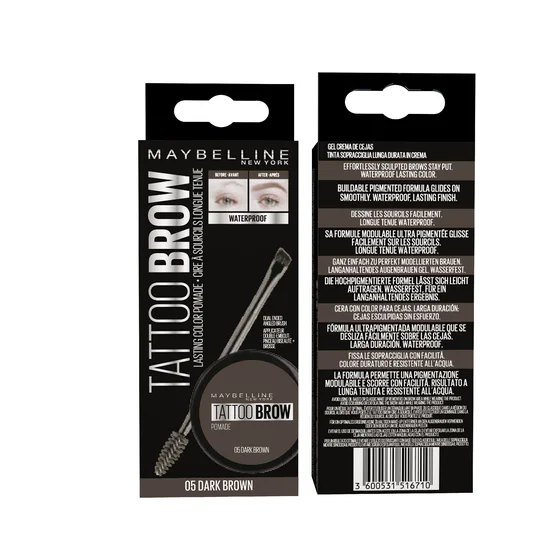 MAYBELLINE Tattoo brow - Cire à sourcils - Pommade - Waterpr...