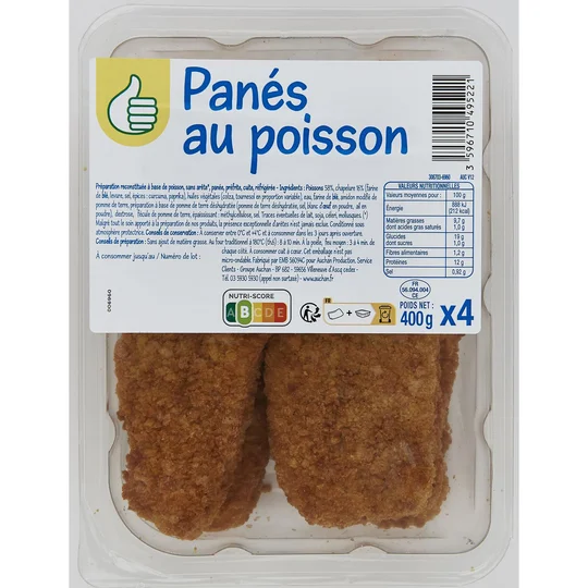 Panés de poisson