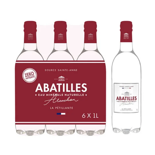 Eau Minérale Naturelle Finement Pétillante