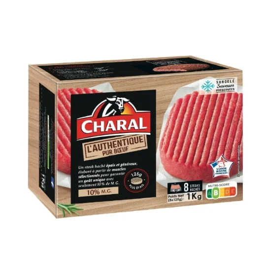 Steak haché pur boeuf 10% MG