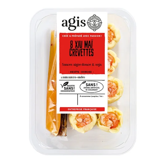 Xiu Mai aux crevettes
