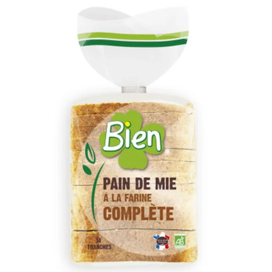 Pain de Mie Complet Bio