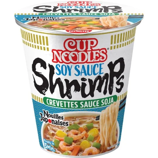 Soupe de nouilles Japonaises Crevettes