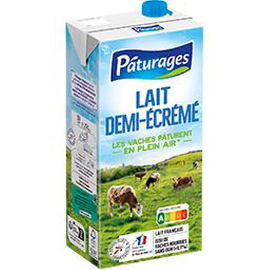 Lait demi-écrémé