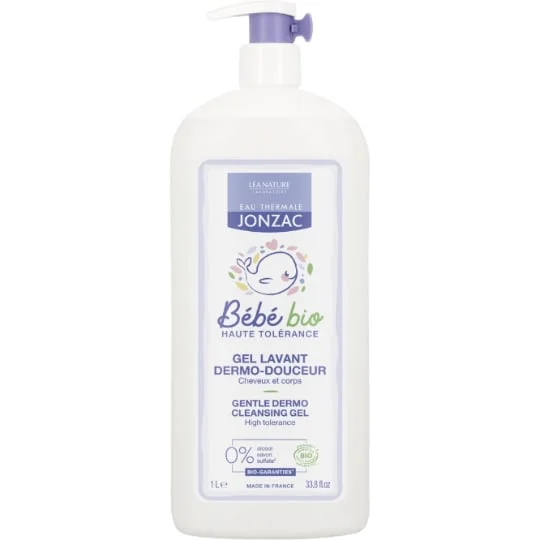 Gel lavant bébé hypoallergénique Bio