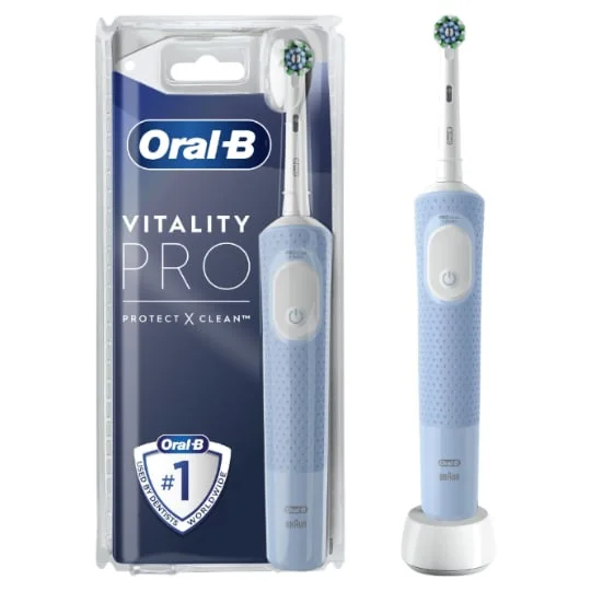 Brosse à Dents Electrique Bleue Vitality Pro